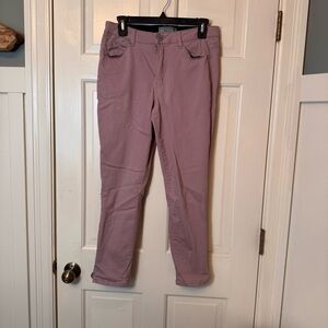 Wit & Wisdom Ankle Pants Size 10 – Mauve Stretch Cotton Blend